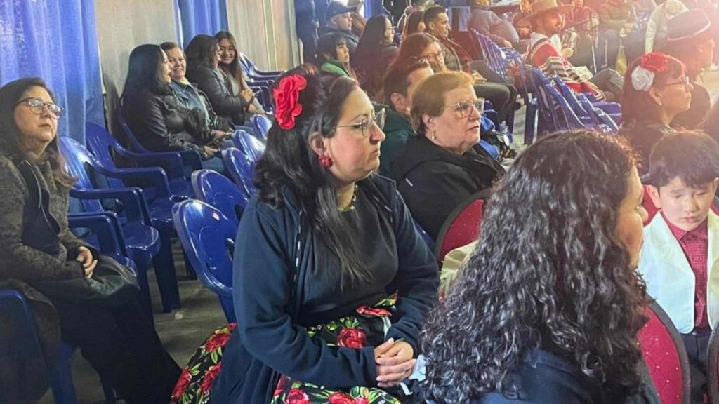 Público asistente a la fiesta del 18.