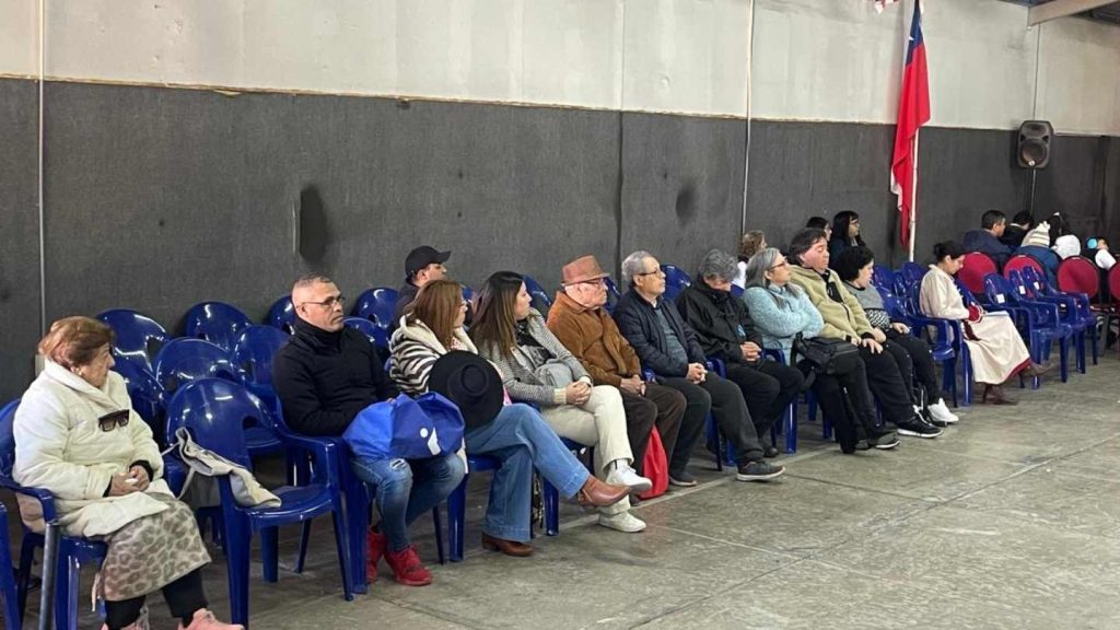 Público asistente a la fiesta del 18.